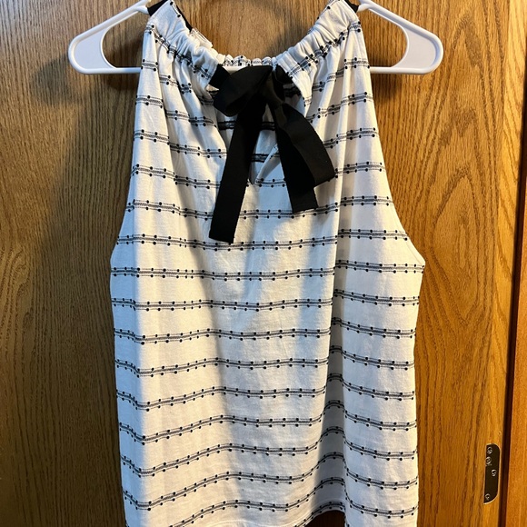 LOFT Striped Sleeveless Top - Picture 3 of 3